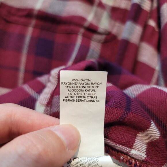 Lucky Brand Button Up Womens 2X - Picture 7 of 8